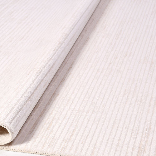 Bej Düz Akrilik Makine Halısı