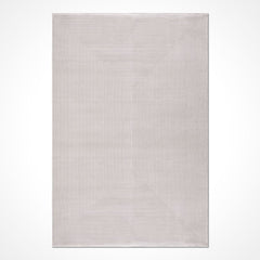 Krem Modern Viskon Makine Halısı