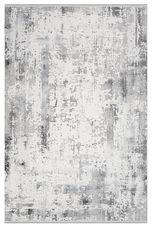 Maya Gri Modern Polyester Makine Halısı