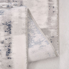 Gri Modern Akrilik Makine Halısı