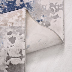 Bej Modern Akrilik Makine Halısı