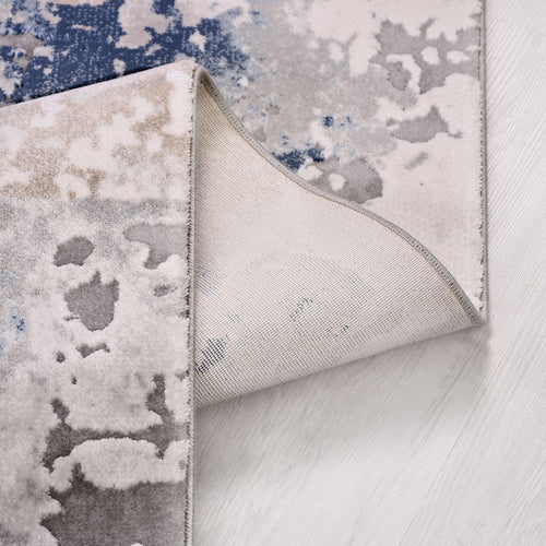 Bej Modern Akrilik Makine Halısı