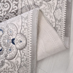 Gri Göbekli Akrilik Makine Halısı