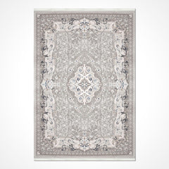 Gri Göbekli Akrilik Makine Halısı