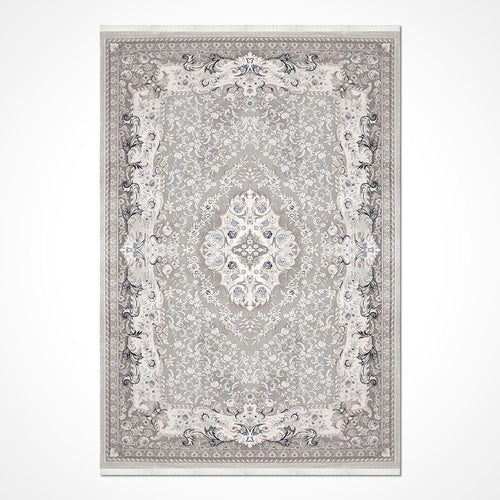 Gri Göbekli Akrilik Makine Halısı