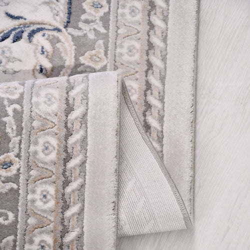 Gri Göbekli Akrilik Makine Halısı