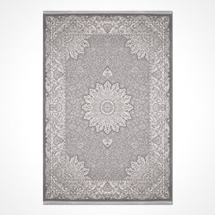 Gri Göbekli Akrilik Makine Halısı