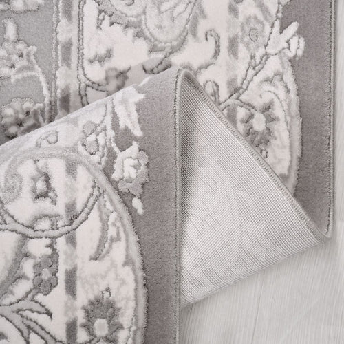 Gri Göbekli Akrilik Makine Halısı