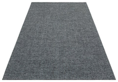 Hasır Görünümlü Kaymaz Renkli Dokuma Modern Kilim Halı