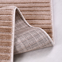 Kahverengi Düz Polyester Makine Halısı