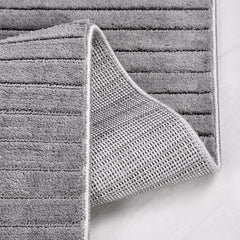 Gri Düz Polyester Makine Halısı