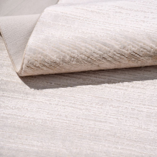 Bej Modern Akrilik Makine Halısı