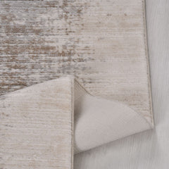 Bej Eskitme Akrilik Makine Halısı