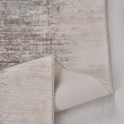 Bej Eskitme Akrilik Makine Halısı