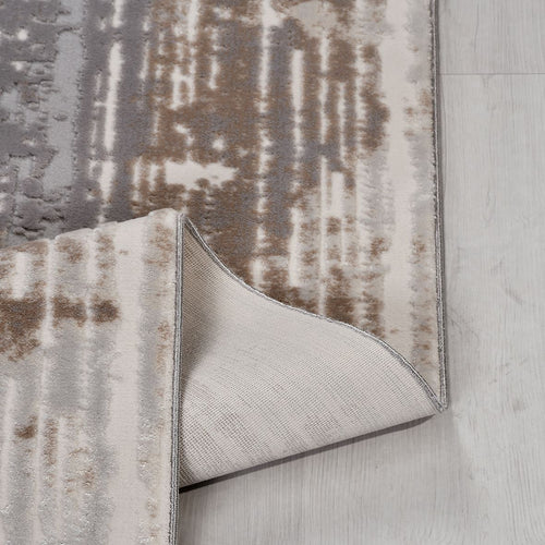 Bej Eskitme Akrilik Makine Halısı