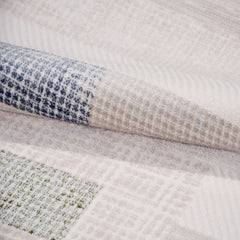 Bej Modern Akrilik Makine Halısı