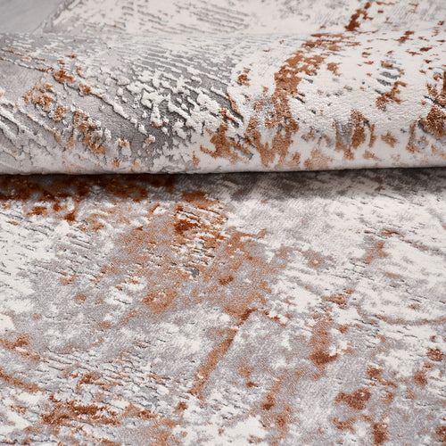 Gri Modern Akrilik Makine Halısı