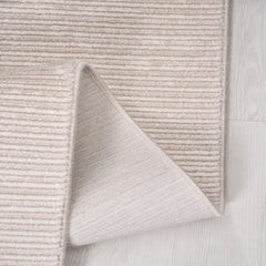 Bej Düz Akrilik Makine Halısı