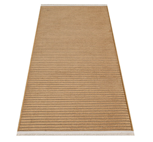 Abroad Striped Çizgili Polyester Makine Halısı
