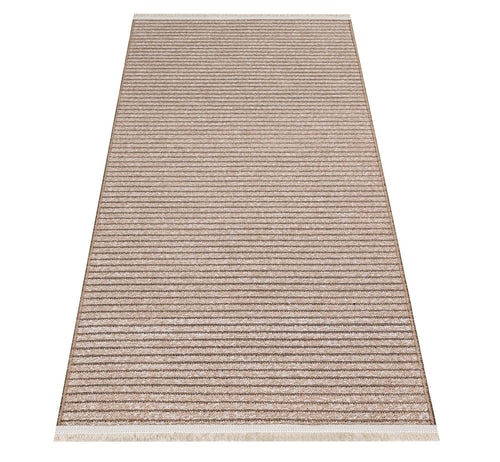 Abstainer Striped Çizgili Polyester Makine Halısı