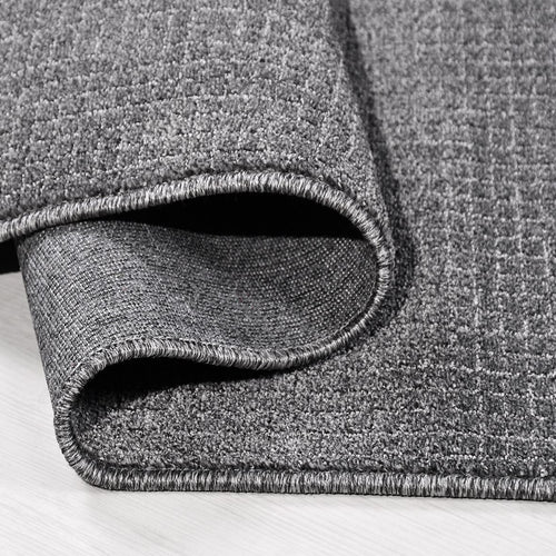 Antrasit Düz Polyester Makine Halısı