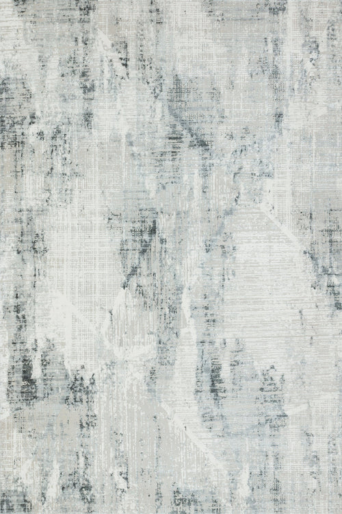 Gri Soyut Modern Etnik Desenli Halı  | Makinada Yıkanabilir | Hav Toz Vermez | Leke Tutmayan | Kaymaz Taban | Dijital Makine Baskı | Salon Yolluk Mutfak Halısı