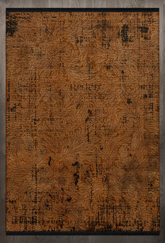 Modern Desenli Pamuklu Yıkanabilir Dijital Baskılı Alan Halısı