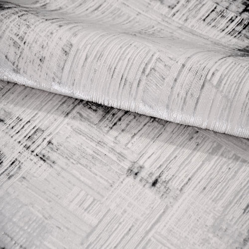 Gri Modern Polyester Makine Halısı