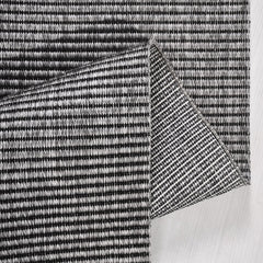 Siyah Modern Pamuk Makine Halısı