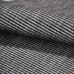 Siyah Modern Pamuk Makine Halısı