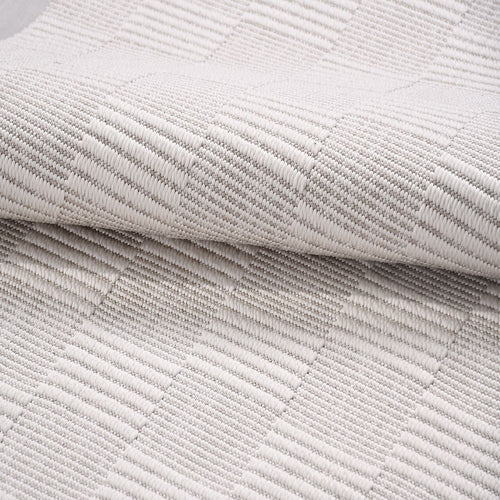 Bej Geometrik Pamuk Makine Halısı