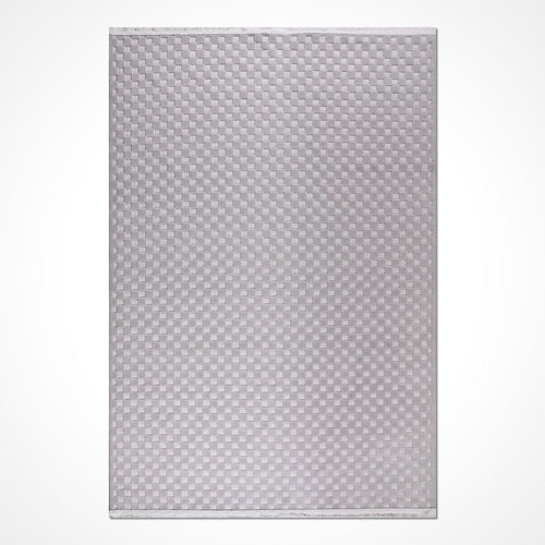 Gri Modern Polyester Makine Halısı