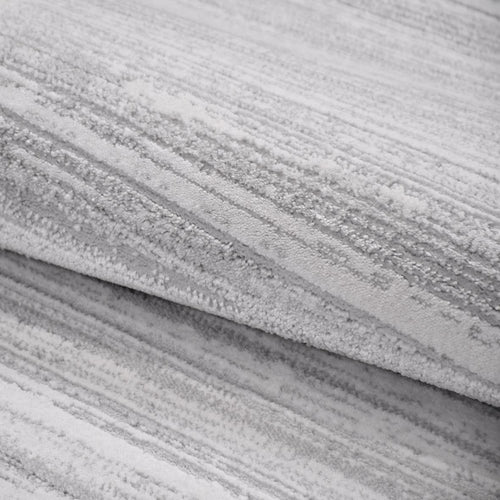 Gri Modern Akrilik Makine Halısı