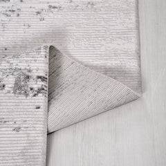 Gri Modern Akrilik Makine Halısı