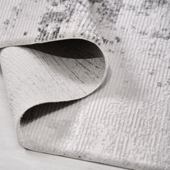 Gri Modern Akrilik Makine Halısı