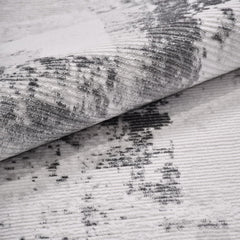 Gri Modern Akrilik Makine Halısı