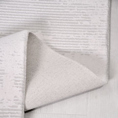 Gri Modern Akrilik Makine Halısı