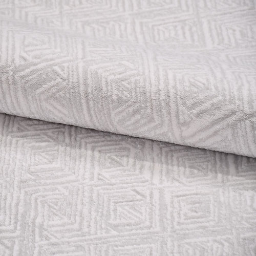 Krem Modern Akrilik Makine Halısı