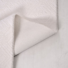 Krem Modern Akrilik Makine Halısı