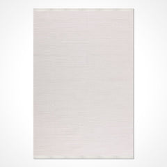 Beyaz Düz Polyester Makine Halısı