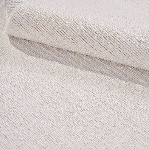 Beyaz Düz Polyester Makine Halısı