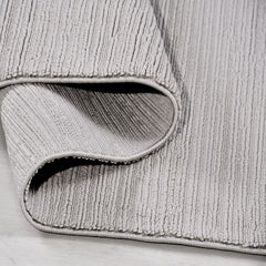 Gri Düz Polyester Makine Halısı