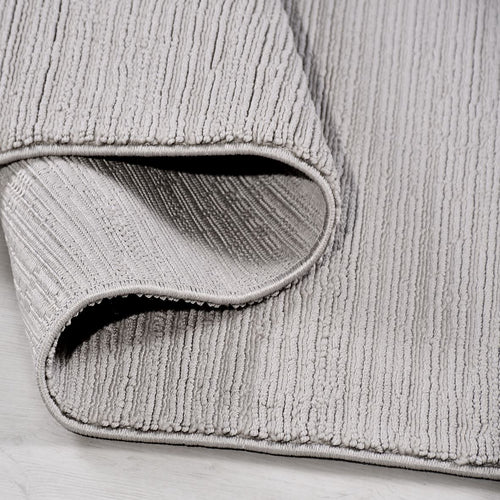 Gri Düz Polyester Makine Halısı