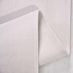 Bej Modern Akrilik Makine Halısı