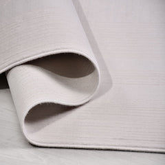 Bej Modern Akrilik Makine Halısı