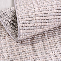 Krem Modern Polyester Makine Halısı