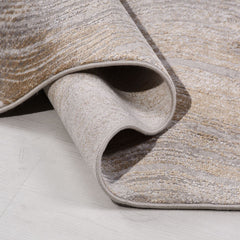 Kahverengi Modern Viskon Makine Halısı