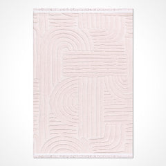 Krem Modern Sisal Makine Halısı