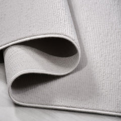 Gri Düz Akrilik Makine Halısı