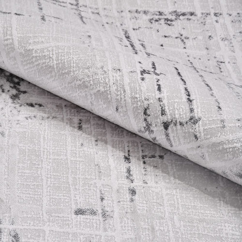 Gri Modern Akrilik Makine Halısı